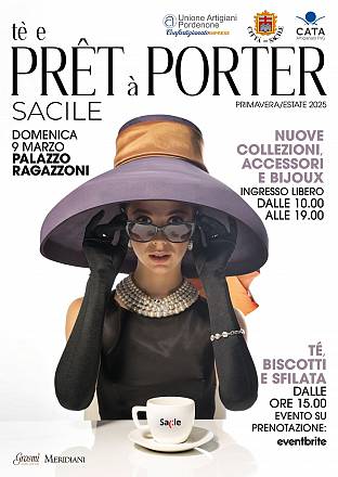Tè e prêt à porter: moda, artigiani e tè a palazzo
